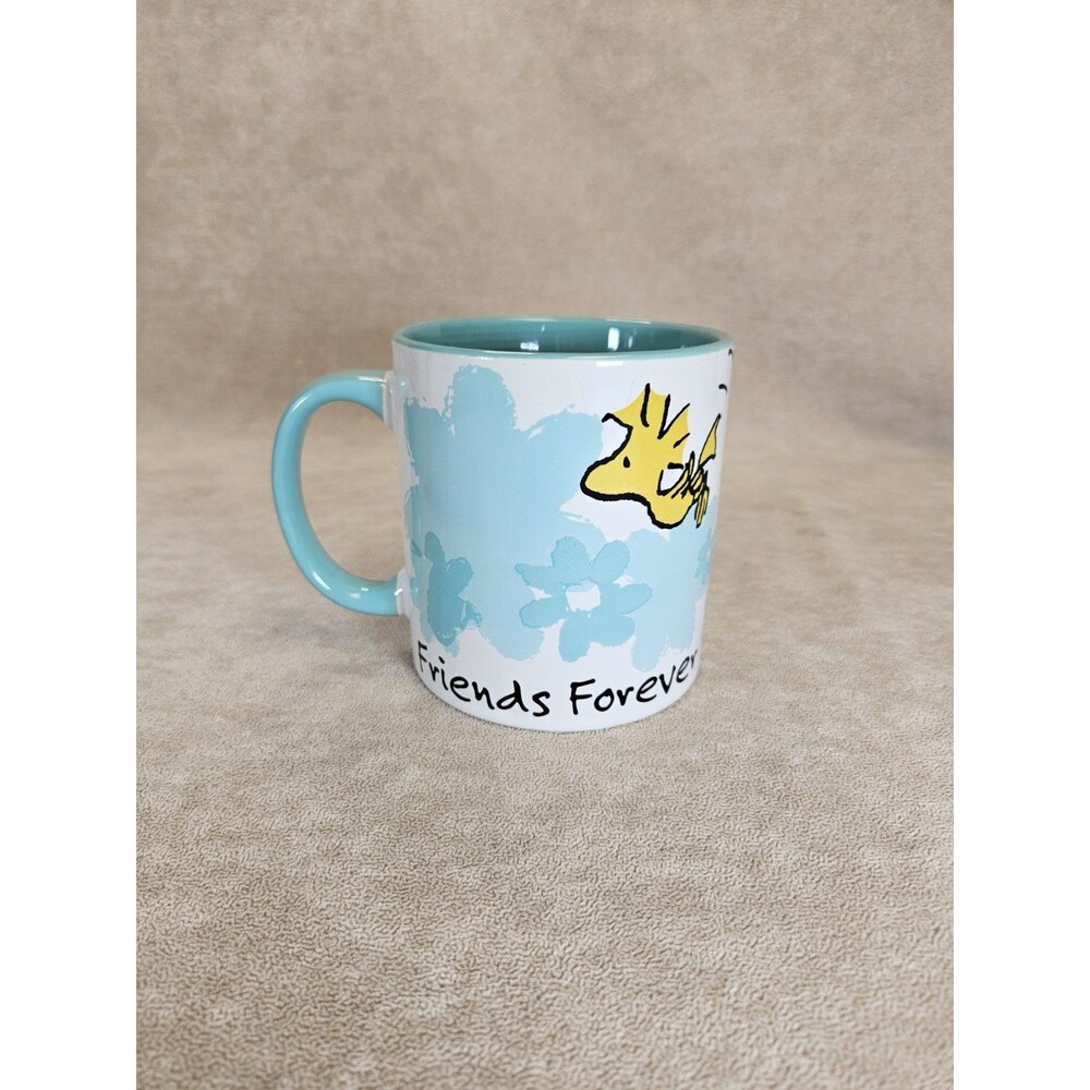 Peanut’s  Snoopy and Woodstock Friends Forever Coffee Tea Mug. Approx. 4.5” 16oz